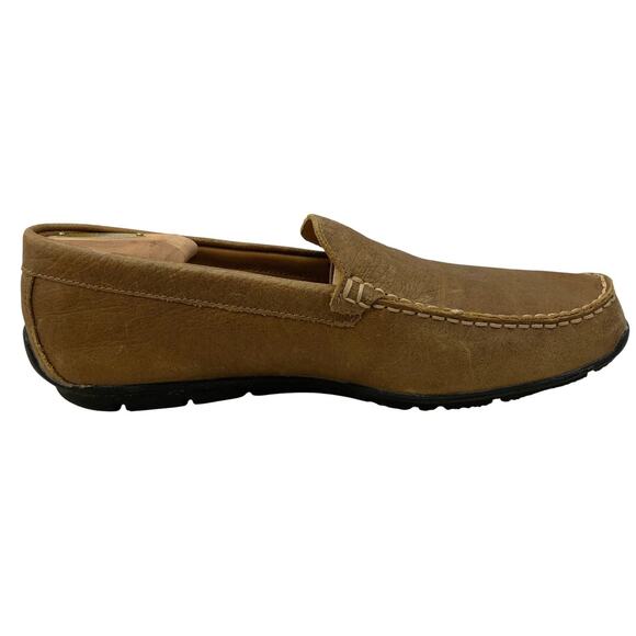 FootJoy Loafers Mens 10 M Tan Leather Driving Moccasin Slip On Casual Comfort main image 12